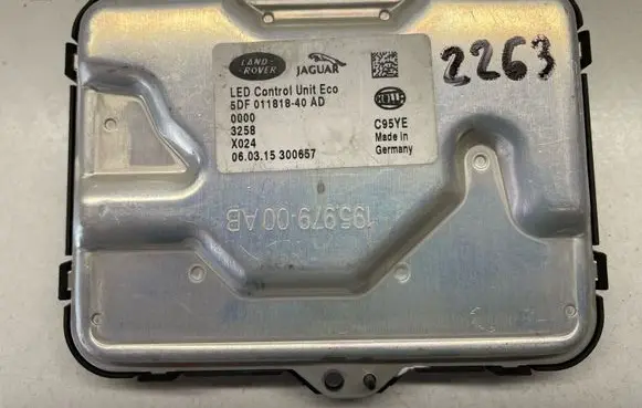 Jaguar F-Pace Headlight ballast module Xenon 5DF01181840AD 19597900AB