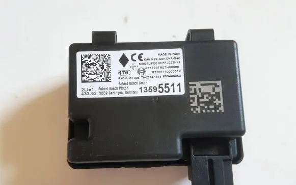Opel Astra K Door central lock control unit/module 13595511