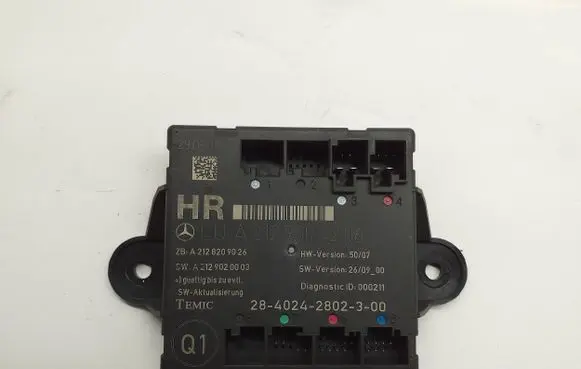 Mercedes-Benz C W204 Door control unit/module A2129004206 A2128209026 A2129020003