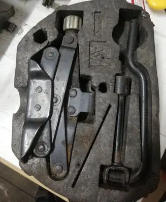 Renault Scenic II - Grand scenic II Lift Jack 