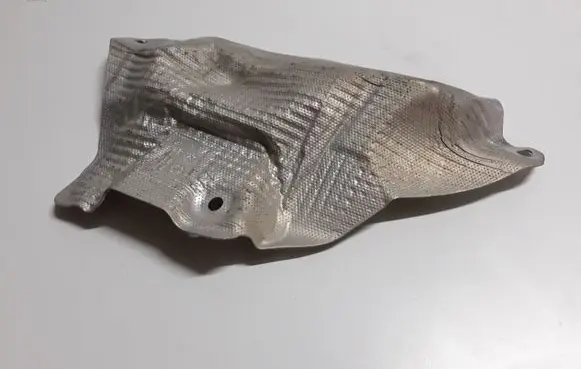 Audi Q7 4M Heat shield in engine bay 4M0825730