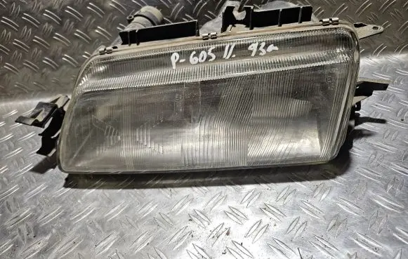 Peugeot 605 Headlight/headlamp 0491003 60916650