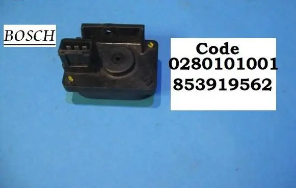 Skoda Octavia Mk1 (1U) Air pressure sensor 0280101001 853919562