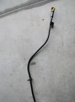 Oil level dip stick