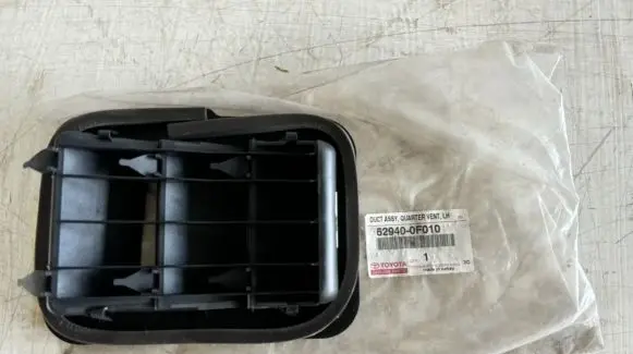 Toyota Verso Quarter panel pressure vent 62940-0F010