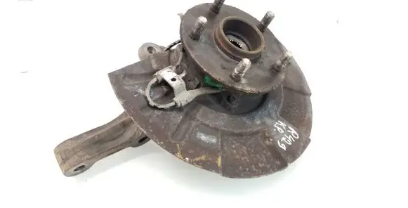 Front wheel hub spindle knuckle