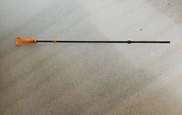 Oil level dip stick