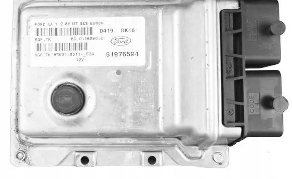 Ford Ka Engine control unit/module ECU 51976594