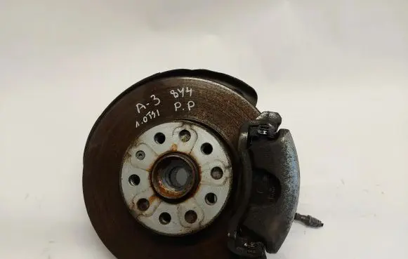 Audi A3 8Y Front wheel hub spindle knuckle