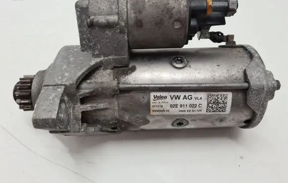 Skoda Octavia Mk3 (5E) Starter motor 02E911022C