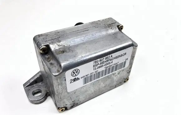Volkswagen Touareg I ESP acceleration yaw rate sensor 7E0907652A 448801001021 10098503034