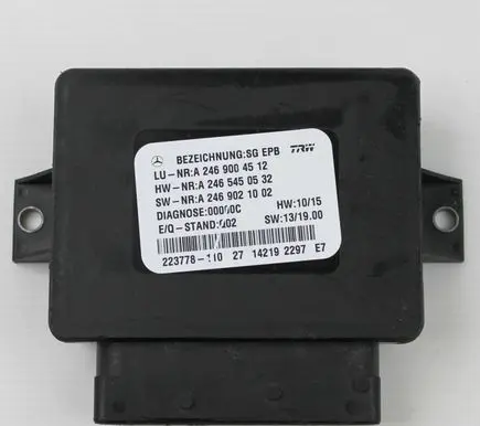 Mercedes-Benz B W246 W242 Hand brake control module A2469004512