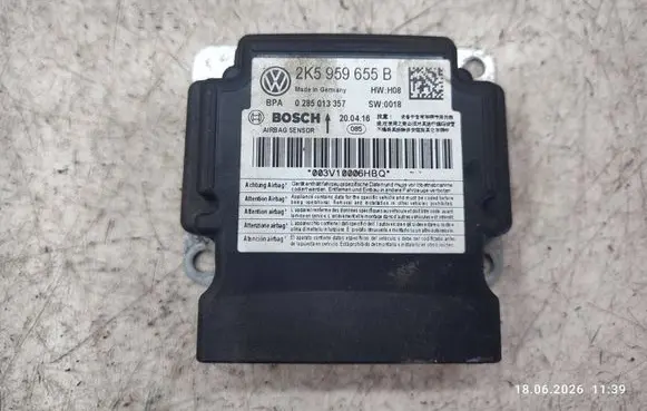 Volkswagen Amarok Airbag control unit/module 2K5959655B