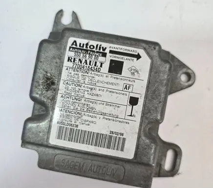 Renault Scenic I Airbag control unit/module 7700418434D 550569000 8055LD06238