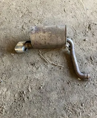 Jaguar XF X250 Muffler/silencer 8X235232DD C2Z5076