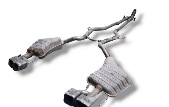 Mercedes-Benz S W221 Muffler/silencer A2214911600 A2214911500