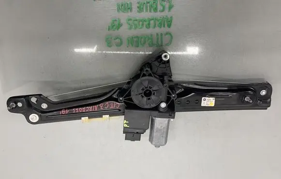 Citroen C3 Aircross Rear window lifting mechanism without motor 39187594