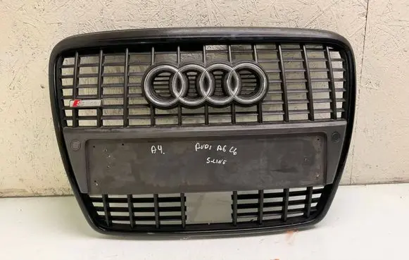 Audi A6 S6 C6 4F Front bumper upper radiator grill 4F0853651L
