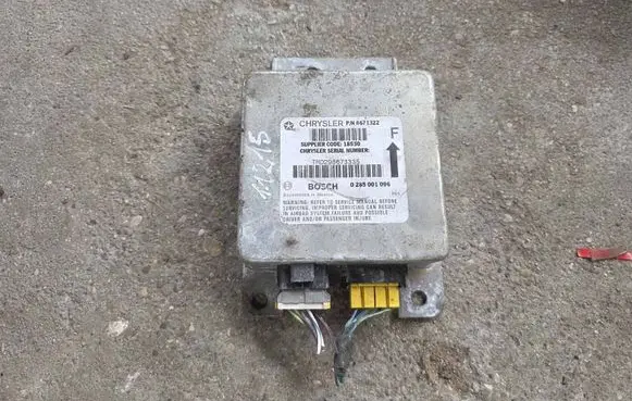 Renault Laguna II Airbag control unit/module 0285001096