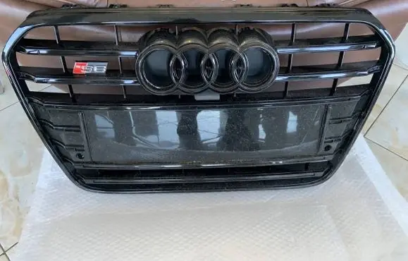 Audi A6 S6 C7 4G Front bumper upper radiator grill 4G0853653B 4G0853651E 4G0853651B