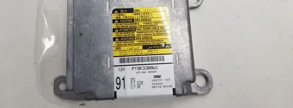 Toyota Corolla Verso AR10 Airbag control unit/module 891700F240 235731103