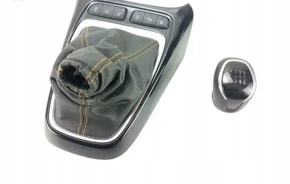 Opel Astra F Handbrake lever cover (leather/fabric) 565537081