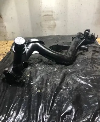 Citroen C4 I Engine coolant pipe/hose 9660660580