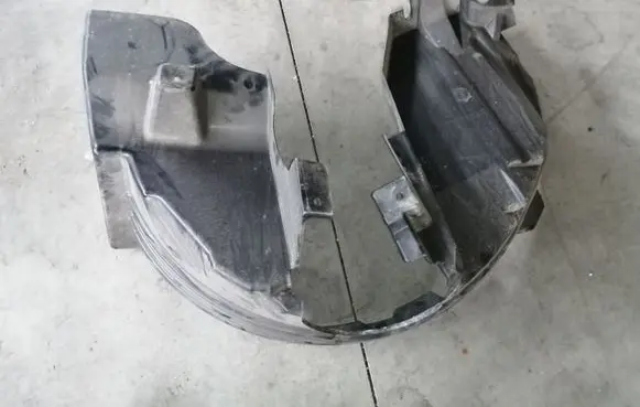 Fiat 500X Rear arch fender liner splash guards 51939782