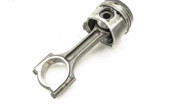 Piston with connecting rod