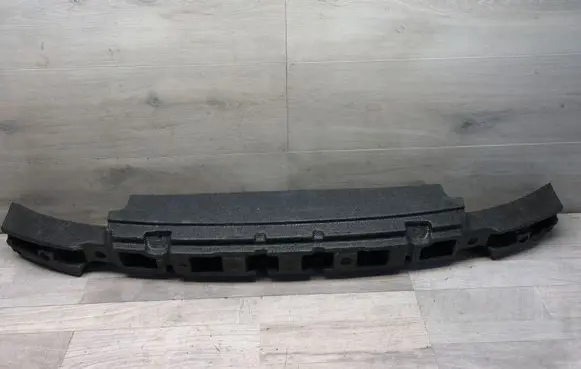 Front bumper foam support bar