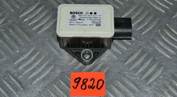Audi A4 S4 B7 8E 8H ESP acceleration yaw rate sensor 8K0907637A