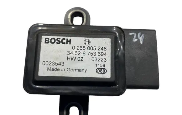 ESP acceleration yaw rate sensor