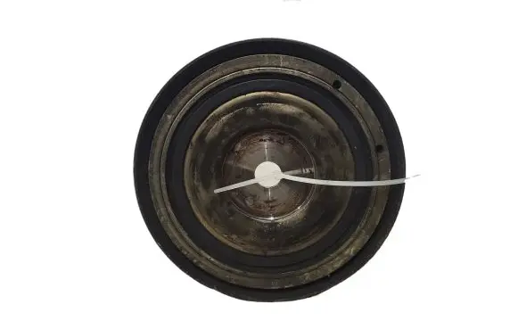 Peugeot 407 Crankshaft pulley 9643354180