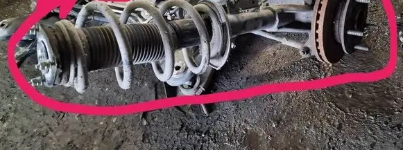 Front wheel ball bearing