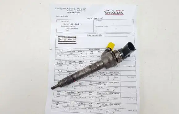 BMW 1 E81 E87 Fuel injector 7798446 0445110289