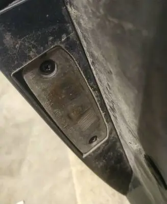 KIA Ceed Number plate light