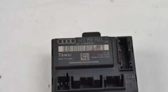 Audi A6 S6 C6 4F Door control unit/module 4F0959792C 4F0910792C