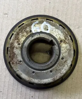 Citroen C4 I Crankshaft pulley 9656584580