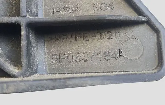 Seat Toledo III (5P) Front bumper mounting bracket 5P0807184
