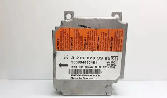 Mercedes-Benz E W211 Airbag control unit/module A2118203385