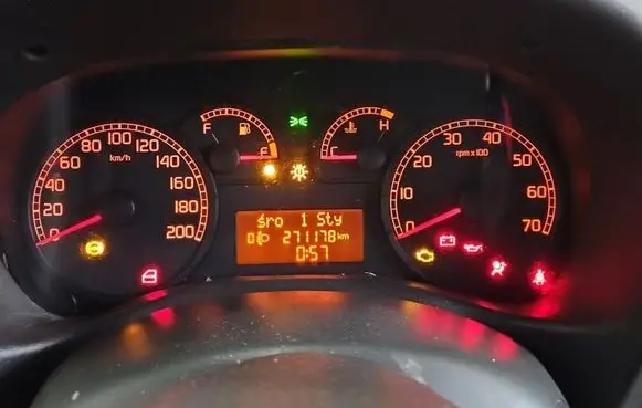 Fiat Doblo Speedometer (instrument cluster) 51761688 IMPRK1547947
