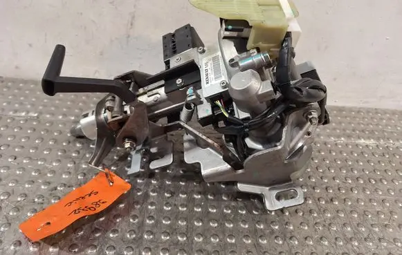 Steering wheel axle