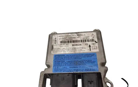 Ford C-MAX I Airbag control unit/module 4M5T14B056AE 0285001847