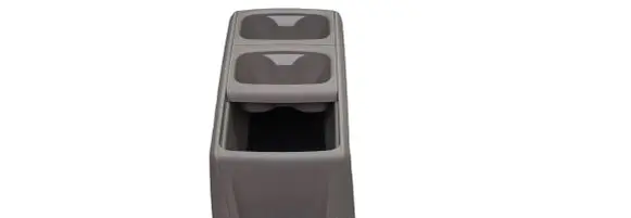 Volkswagen Routan Glove box central console 1GR02ES3AB