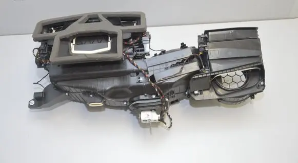 Interior heater climate box assembly