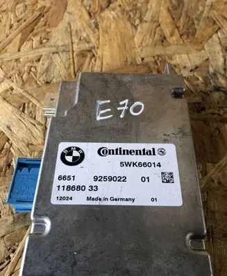 BMW X5 E70 Camera control unit module 6651925902201 11868033 12024