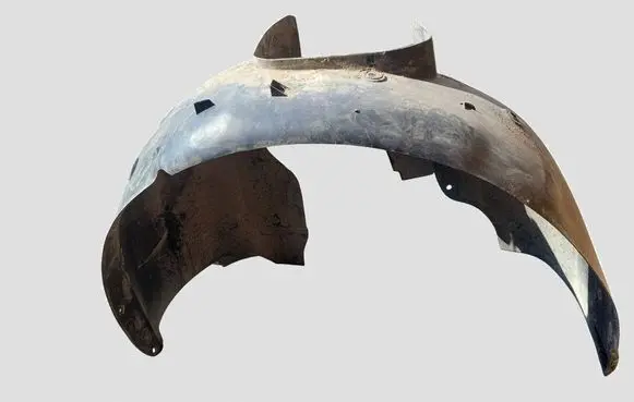 Citroen C4 I Front wheel arch liner splash guards 9681375680