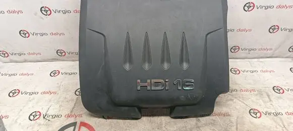 Peugeot 207 Engine cover (trim) 9673558180