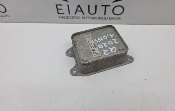 Oil filter mounting bracket