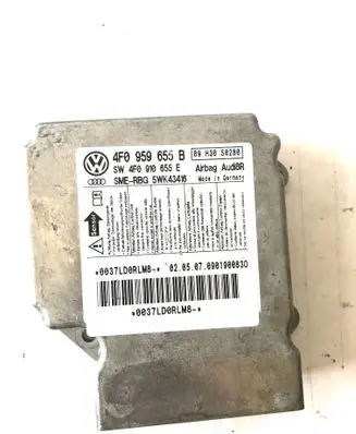 Audi A6 S6 C6 4F Airbag control unit/module 4F0959655B 4F0910655E